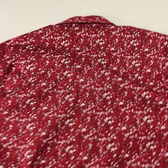 American Breed Smart Shirt  Men’s XL Short Sleeve Button Up Colorful Foliage - Picture 8 of 12